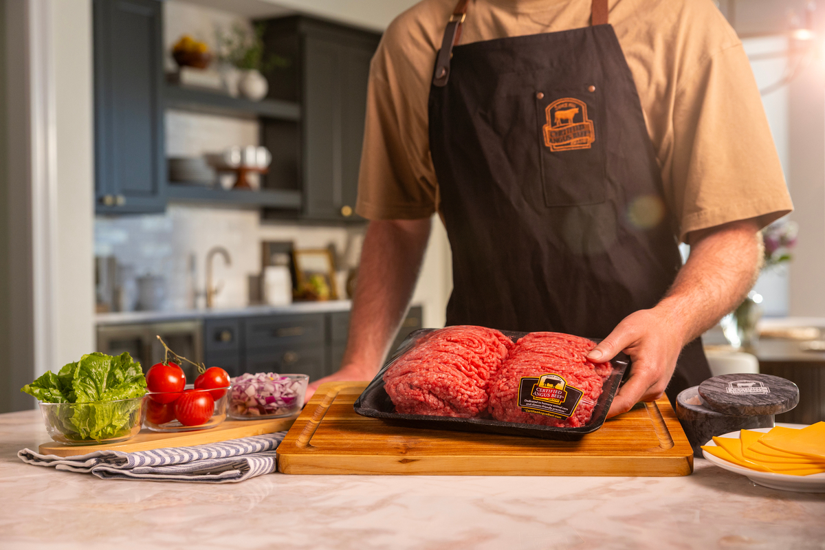 Packaged Retail Tray Ground Beef Double Pack